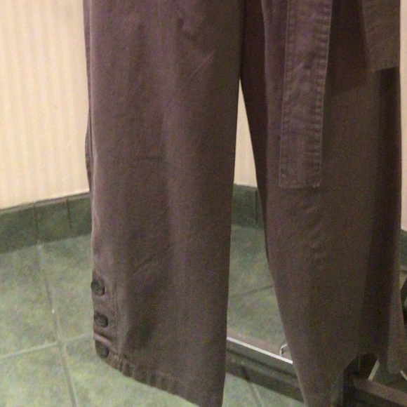 NWOT Cleo Cleo brown Capri - Picture 5 of 5